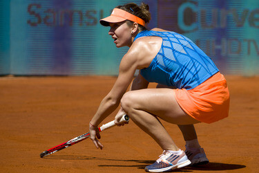 Tennis Mutua Madrid Open Match Simona Halep vs. Petra Kvitova, Madrid
