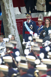 Militärparade am spanischen Nationalfeiertag, Madrid