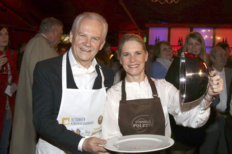 Charity Abend zugunsten der Einrichtung 'Lufthafen' in Hamburg