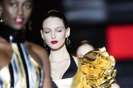 Andres Sarda Fashion Show auf der Mercedes-Benz Fashion Week Madrid Autumn/Winter 2018