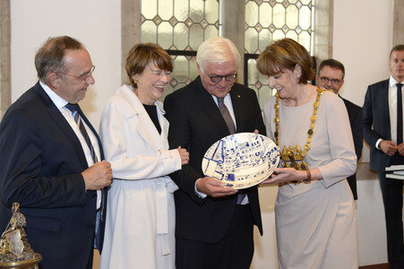 Frank-Walter Steinmeier zu Besuch in Köln