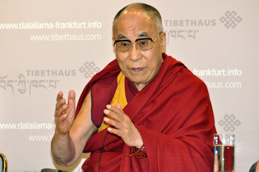 Dalai Lama Pressekonferenz , Frankfurt