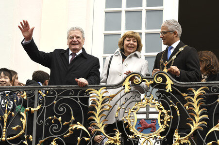 Abschiedsbesuch von Joachim Gauck in Bonn
