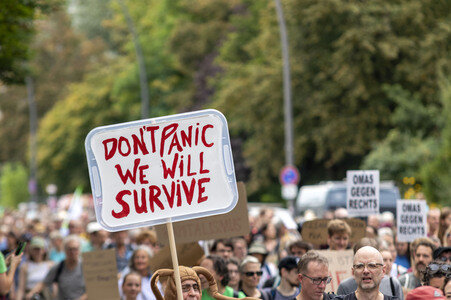 Bundesweiter Klimastreik von Fridays for Future in Hamburg
