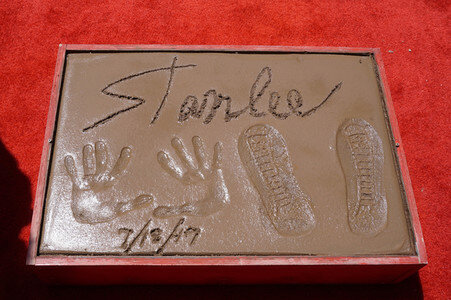 Hand and Footprint Ceremony mit Stan Lee in Los Angeles