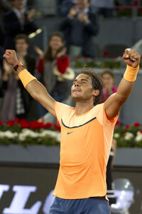 Tennis Match Rafael Nadal vs Joao Sousa in Madrid