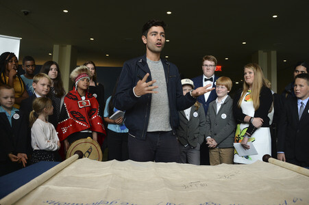 'Ocean Pledge' Unterzeichnung bei der UN in New York