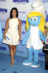 Präsentation der 'Small Smurfs Big Goal' Kampagne in New York