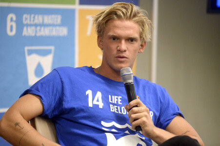 Podiumsgespräch mit Cody Simpson in New York