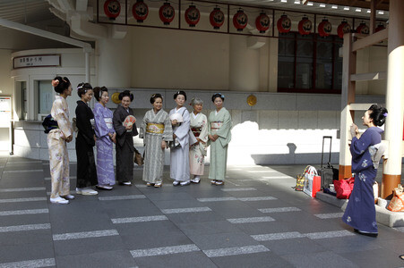 Sightseeing Tokio