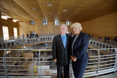Barenboim-Said-Akademie im Magazin der Staatsoper in Berlin