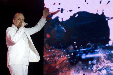 Konzert von Miguel Bosé in Torrejón de Ardoz