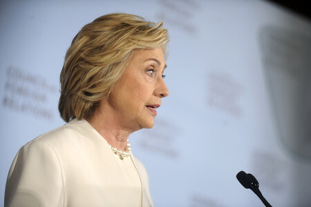 Anti-Terror Rede von Hillary Clinton in New York