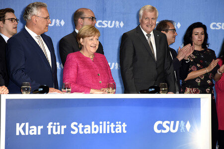 Wahlkampfveranstaltung der CSU in München