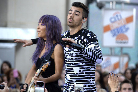 Konzert von DNCE in New York