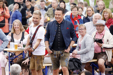 TV-Show 'ZDF-Fernsehgarten' in Mainz