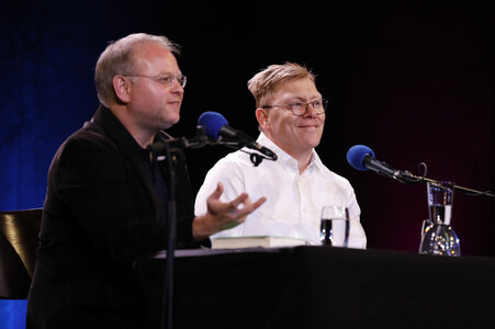 Jón Gnarr auf der lit.Cologne 2017 in Köln