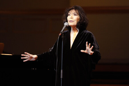 Konzert von Juliette Greco in Hamburg