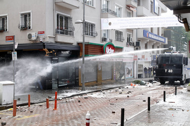 Maidemonstration in Istanbul