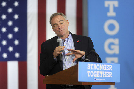 Wahlkampfveranstaltung mit Tim Kaine in Bethlehem