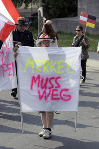 'Merkel muss weg' Demo in Berlin