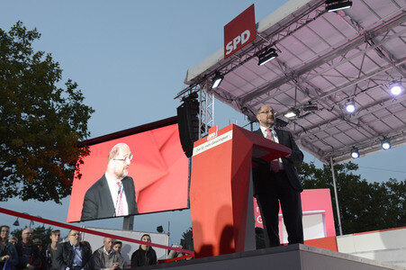 Wahlkampfveranstaltung mit Martin Schulz in Köln