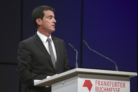 Ehrengast Frankreich Pressekonferenz auf der Frankfurter Buchmesse 2016