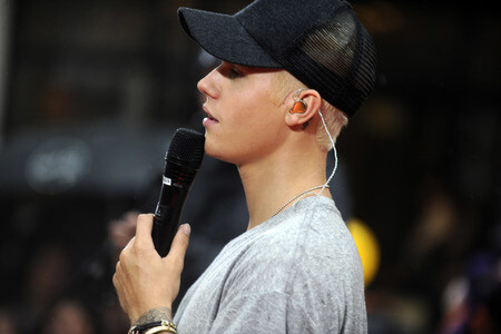 Justin Bieber in der NBC-Show 'Today' in New York