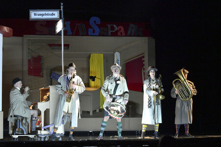 Theaterprobe 'Erich und die Detektive' in Berlin