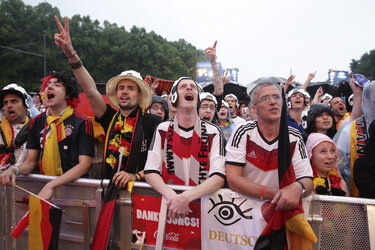 WM-Fanmeile beim Finalspiel Deutschland gegen Argentinien, Berlin
