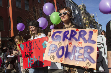 Weltfrauentag Demo, Berlin