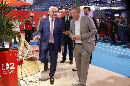 Der Bundespräsident auf der Gamescom 2026 in Köln