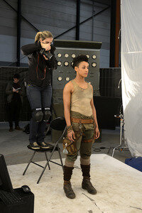 Dreharbeiten zu 'Iron Sky: The Coming Race' in Lint