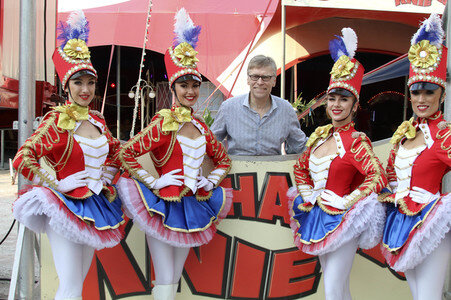 Premiere vom Circus Charles Knie in Hamburg