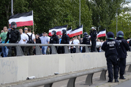Nazi-Aufmarsch in Berlin