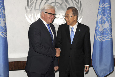 Frank-Walter Steinmeier bei der UN, New York