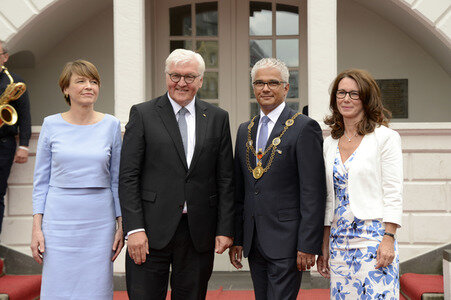 Antrittsbesuch von Frank-Walter Steinmeier in Bonn