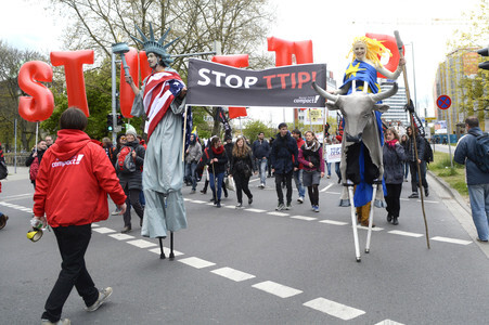 Anti-TTIP-Demo in Hannover
