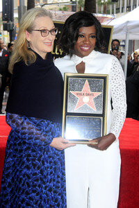 Viola Davis erhält einen Stern auf dem Hollywood Walk of Fame in Los Angeles