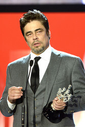 Donostia Award für Benicio Del Toro, San Sebastian Film Festival 2014