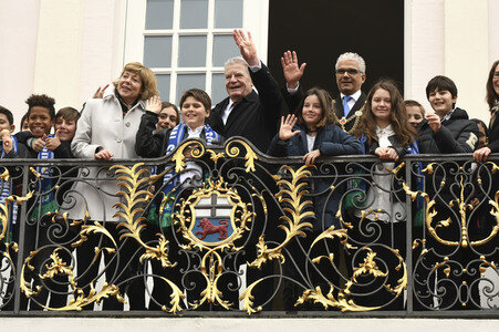 Abschiedsbesuch von Joachim Gauck in Bonn