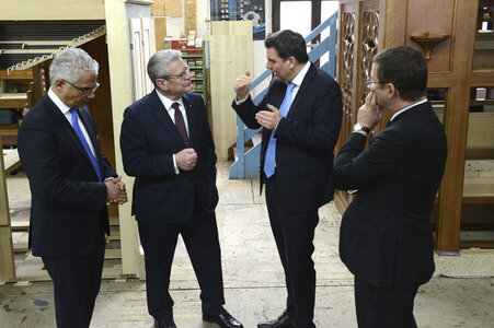 Abschiedsbesuch von Joachim Gauck in Bonn
