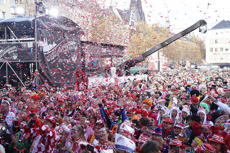 Karnevalsauftakt 2018 in Köln