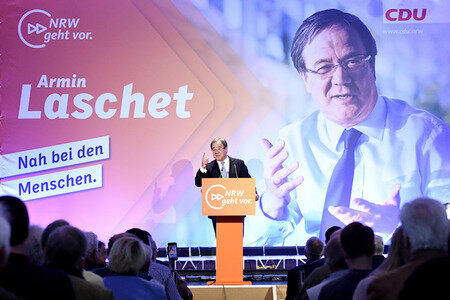 Armin Laschet Wahlkampfveranstaltung in Bergisch Gladbach