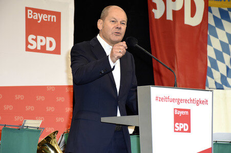 Wahlkampfveranstaltung der SPD in Grasbrunn