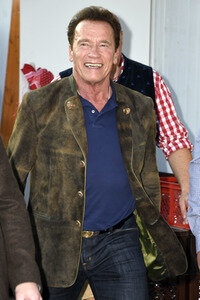 Arnold Schwarzenegger auf dem Oktoberfest 2017 in München