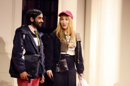 Theaterprobe 'Sophia oder Das Ende der Humanisten' in Berlin