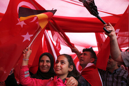 Erdogan-Demo in Köln