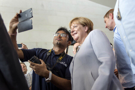 Tag der Offenen Tür im Kanzleramt in Berlin