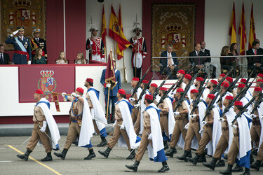 Militärparade am spanischen Nationalfeiertag, Madrid